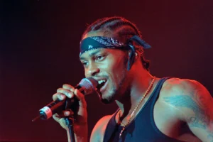 DAngelo, vocal, performs on July 16th 2000 at the North Sea Jazz Festival, the Hague, Netherlands